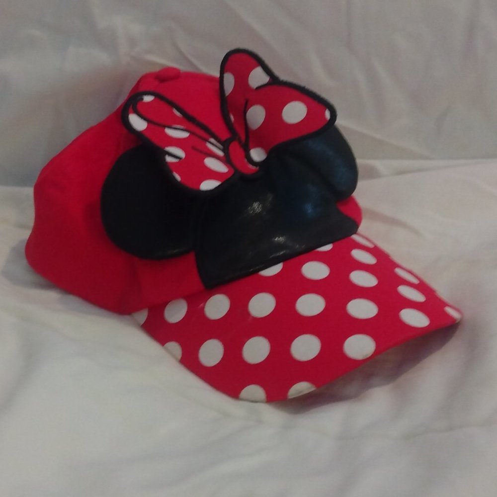 Minnie mouse toddler hat fits 2/3